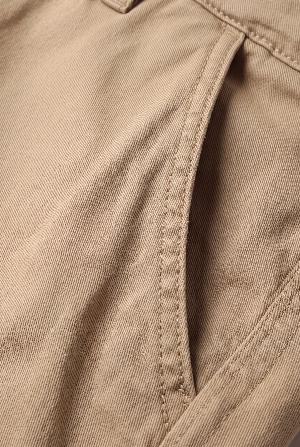 RELLIX Jongens Broeken Straight Wide Chino Pants Zand