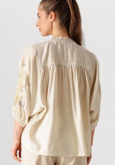 Gebroken wit NUKUS Blouses TINA BLOUSE EMBROIDERY - large