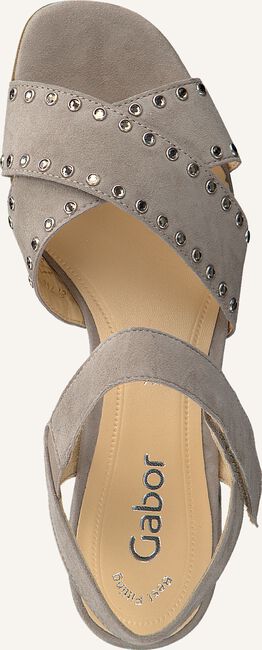 Beige GABOR Platte sandalen 744.1 Beige GABOR Platte sandalen 744.1 - large