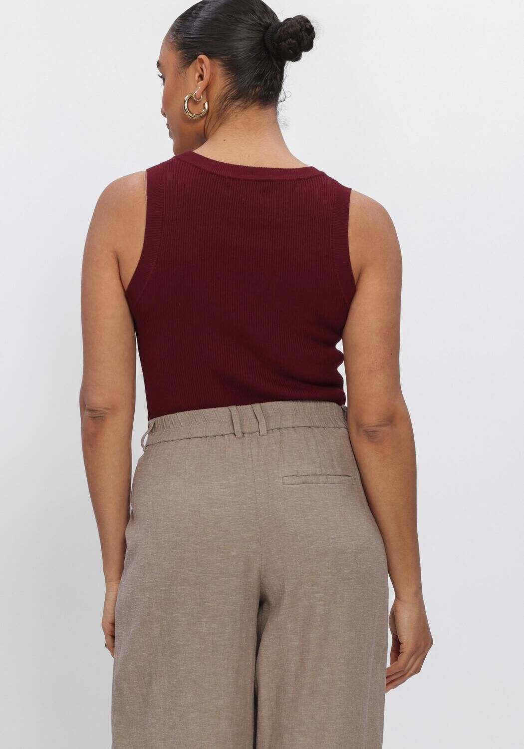 Rode YDENCE Top KNITTED TOP KEELY - large