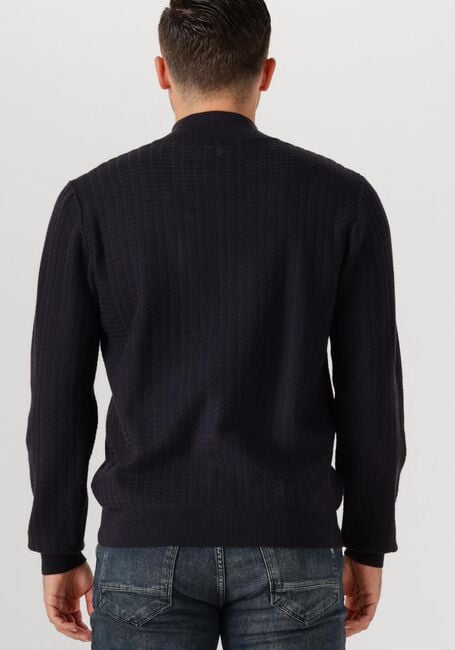 PURE PATH REGULAR FIT ZIG ZAG HALF ZIP KNITWEAR - large