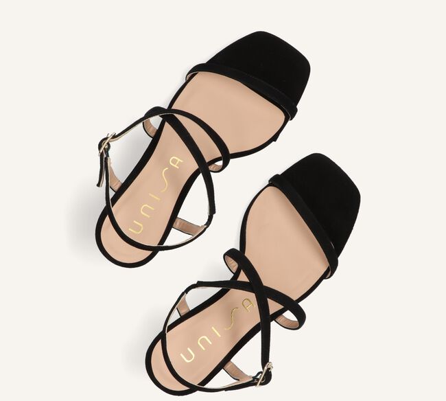 Zwarte UNISA Platte sandalen MONROY Zwarte UNISA Platte sandalen MONROY - large