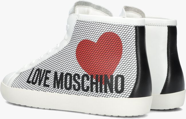 Witte LOVE MOSCHINO Hoge sneaker JA15432 - large