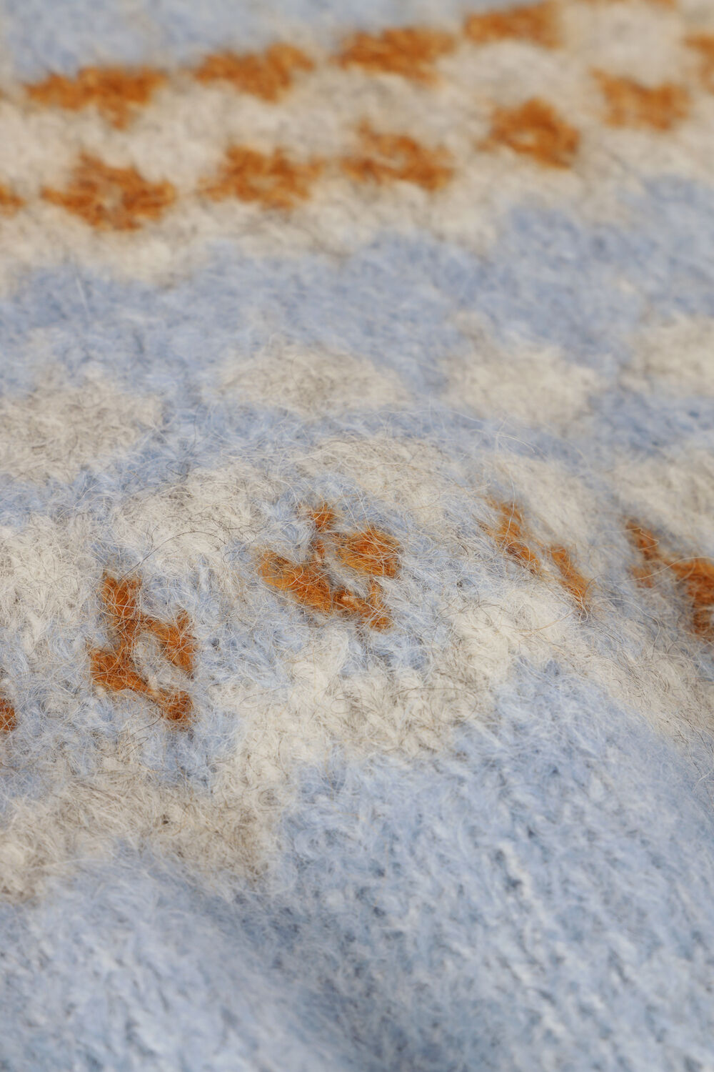 Blauwe Y.A.S. Coltrui YASISTA LS KNIT PULLOVER - large