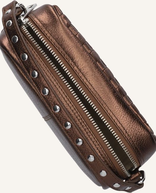 Bronzen NÚNOO Schoudertas LYRA METALLIC Bronzen NÚNOO Schoudertas LYRA METALLIC - large