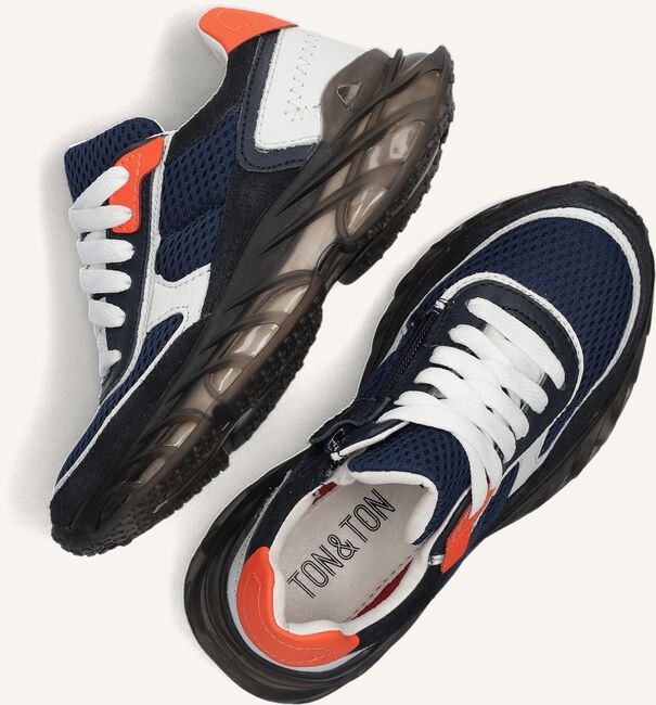 Blauwe TON & TON Lage sneakers MARNY Blauwe TON & TON Lage sneakers MARNY - large