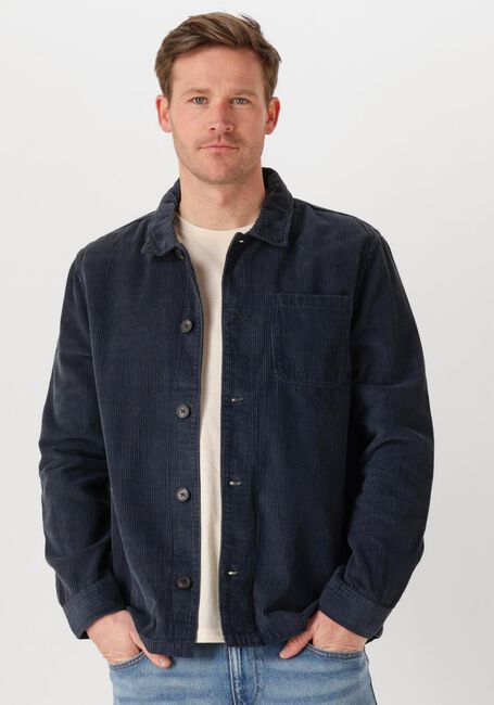 Donkerblauwe STRØM Clothing Overshirt OVERSHIRT - large