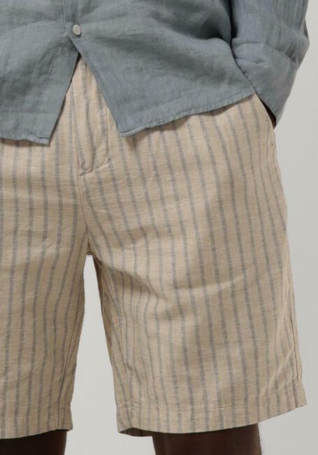Zand SCOTCH & SODA Korte broek FAVE - PRINTED COTTON/LINEN BERMUDA SHORT - large