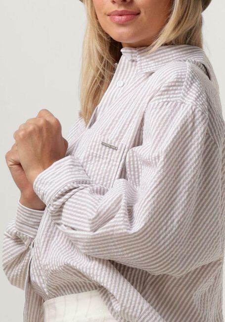 Zand COLOURFUL REBEL Blouses VICKY STRIPED DROPPED SHOULDER BLOUSE - large