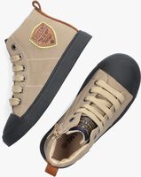 Taupe SHOESME Hoge sneaker SH22W036 - medium