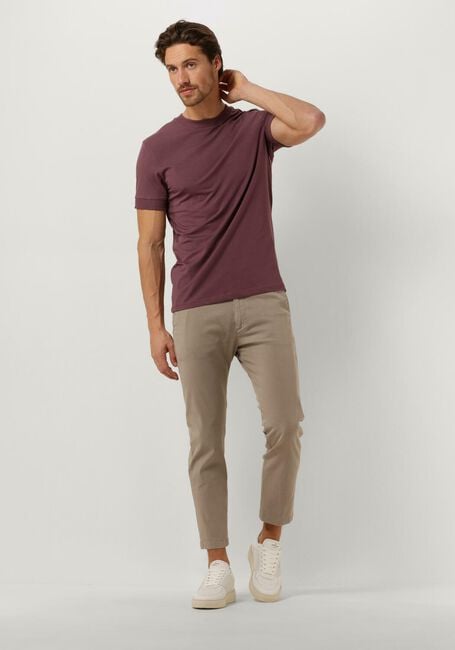 Bordeaux DRYKORN T-shirt ANTON 520062 Bordeaux DRYKORN T-shirt ANTON 520062 - large