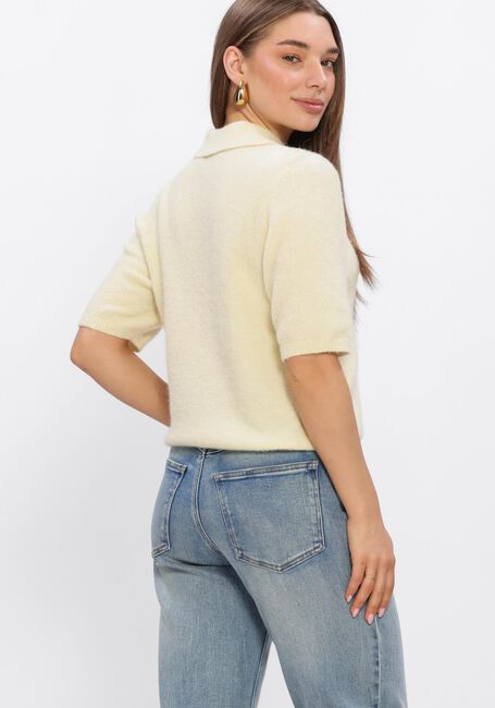 Beige GESTUZ Trui GZALPHA SS POLO PULLOVER - large