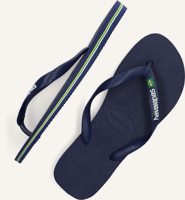 Blauwe HAVAIANAS Teenslippers BRASIL LOGO Blauwe HAVAIANAS Teenslippers BRASIL LOGO - large