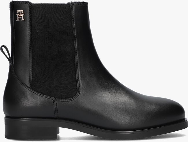 Zwarte TOMMY HILFIGER Chelsea boots ELEVATED ESSENT THERMO BOOTIE - large