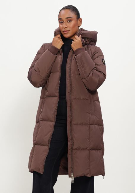 Bruine MOS MOSH Gewatteerde jas MMNOVA SQUARE DOWN COAT - large