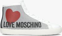 Witte LOVE MOSCHINO Hoge sneaker JA15432 - medium