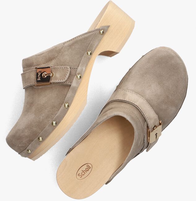 Scholl Pescura clog van suède • Cognac • de Bijenkorf Scholl Pescura clog van suède • Cognac • de Bijenkorf