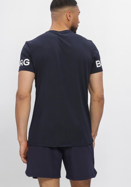 Donkerblauwe BJORN BORG Sportshirts BORG T-SHIRT - large