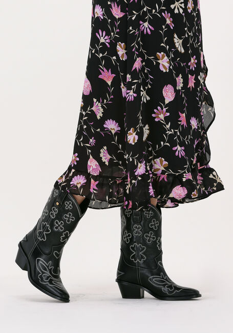 Zwarte FABIENNE CHAPOT Cowboylaarzen JOLLY MID HIGH EMBROIDERY BOOT Zwarte FABIENNE CHAPOT Cowboylaarzen JOLLY MID HIGH EMBROIDERY BOOT - large