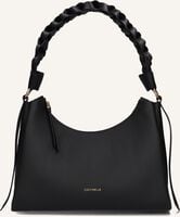 Zwarte COCCINELLE Schoudertas BOHEME GRANA DOUBLE - medium