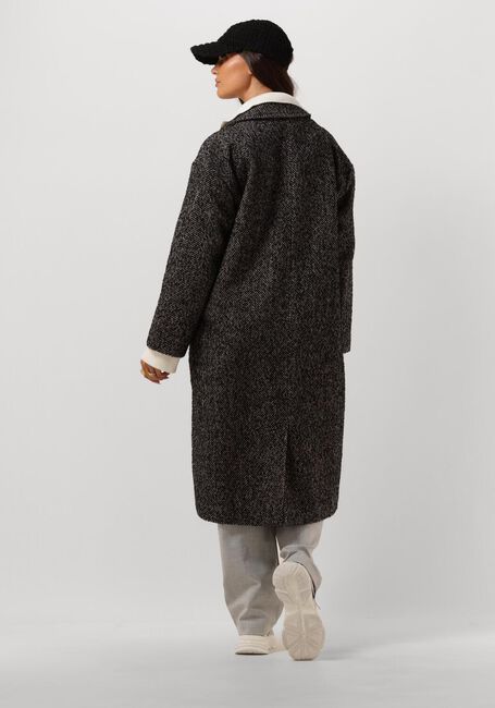 Grijze SECOND FEMALE Mantel CAKILE CLASSIC COAT - large