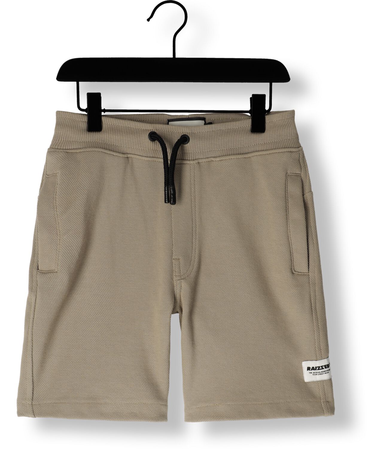 Raizzed sweatshort Rennes zand Korte broek Beige Effen 140