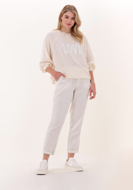 Ecru 10DAYS Sweater SQUARE MESH SWEATER - large