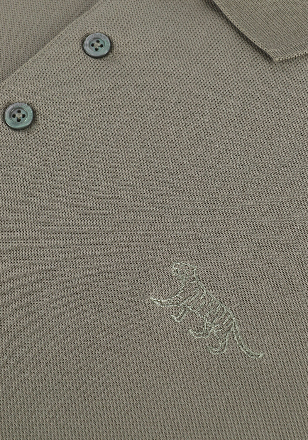 Khaki TIGER OF SWEDEN Polo DARIOS - large