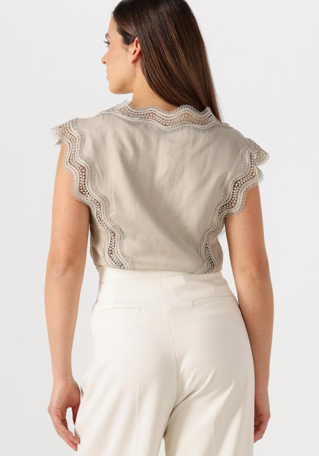 COPENHAGEN MUSE Dames Tops & T-shirts Natuli Top Beige