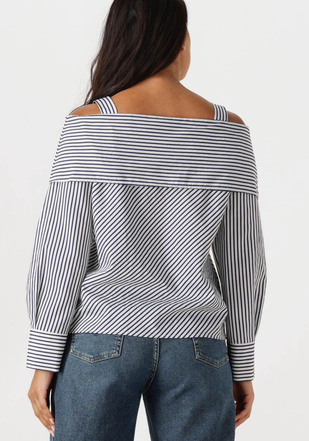 CAROLINE BISS Dames Blouses 1681 Donkerblauw