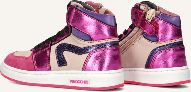 Paarse PINOCCHIO Hoge sneakers P1765 Paarse PINOCCHIO Hoge sneakers P1765 - large