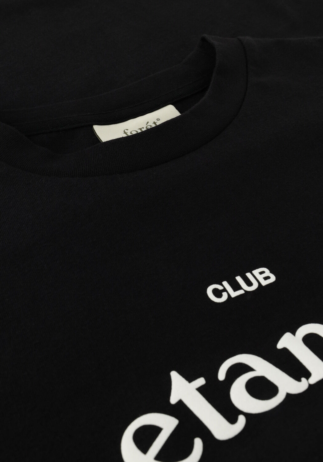Zwarte FOR&Eacute;T T-shirt PETANQUE - large
