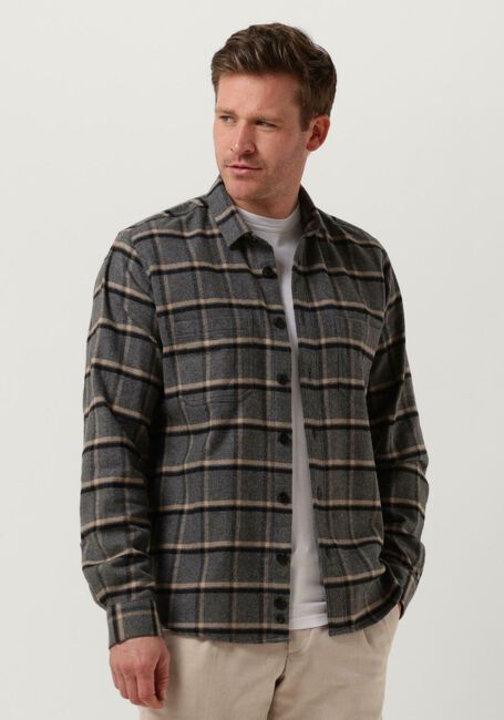 Grijze PORTO MILANO Overshirt LISSABON - large