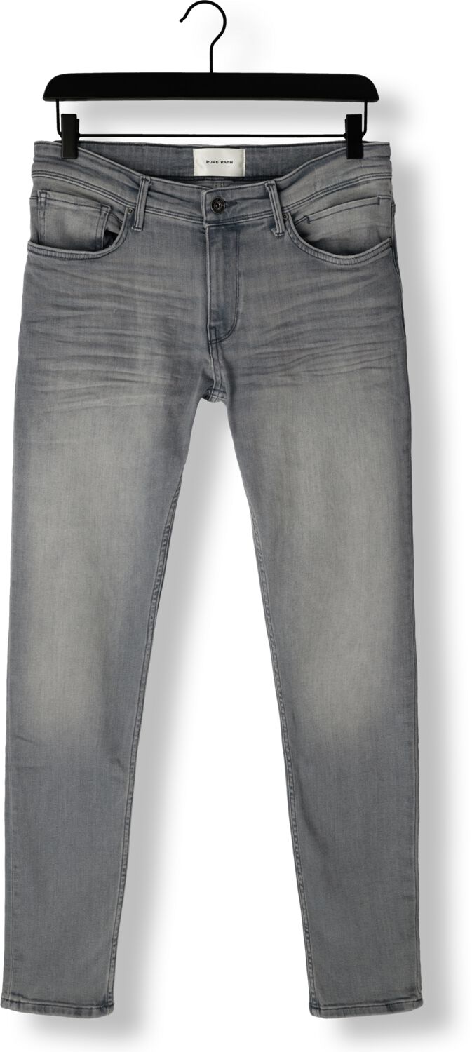 PURE PATH Heren Jeans W1225 The Jone Grijs