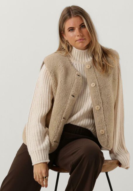 Bruine ALWERO Gilet 7789 - large