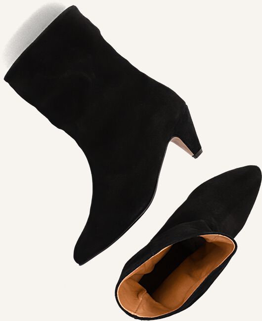 Zwarte ANONYMOUS COPENHAGEN Enkellaarsjes VULLY 50 STILETTO Zwarte ANONYMOUS COPENHAGEN Enkellaarsjes VULLY 50 STILETTO - large