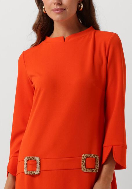 Oranje ANA ALCAZAR Mini jurk A DRESS LEO CLASP - large