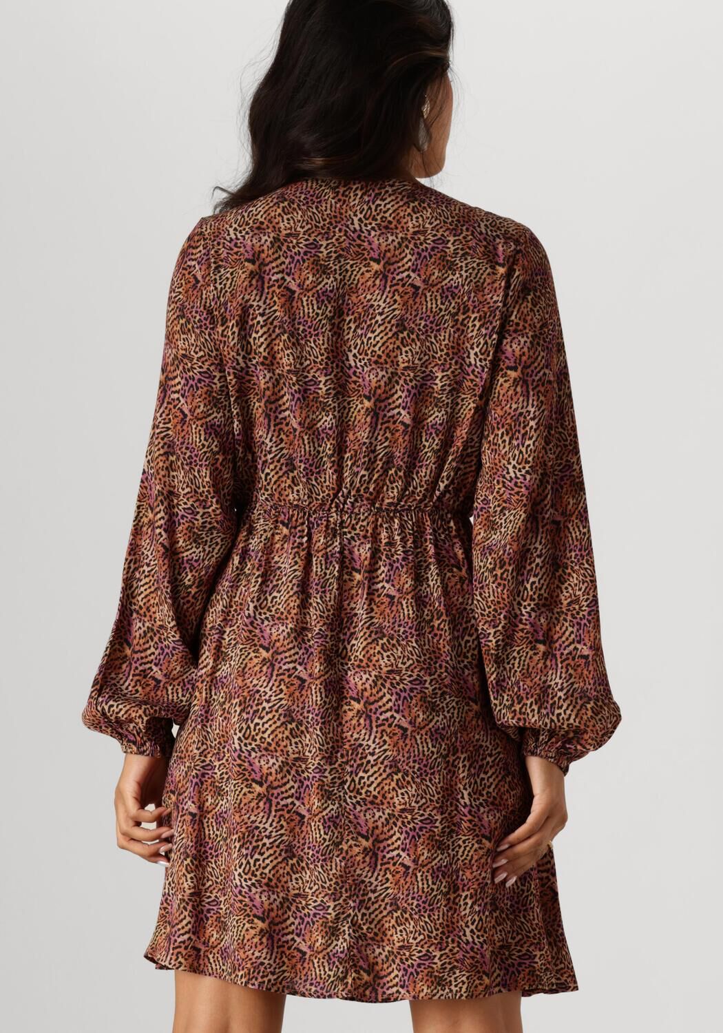 YDENCE Dames Jurken Dress Jaely Bruin