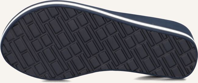 Blauwe TOMMY HILFIGER Teenslippers HILFIGER WEDGE BEACH Blauwe TOMMY HILFIGER Teenslippers HILFIGER WEDGE BEACH - large