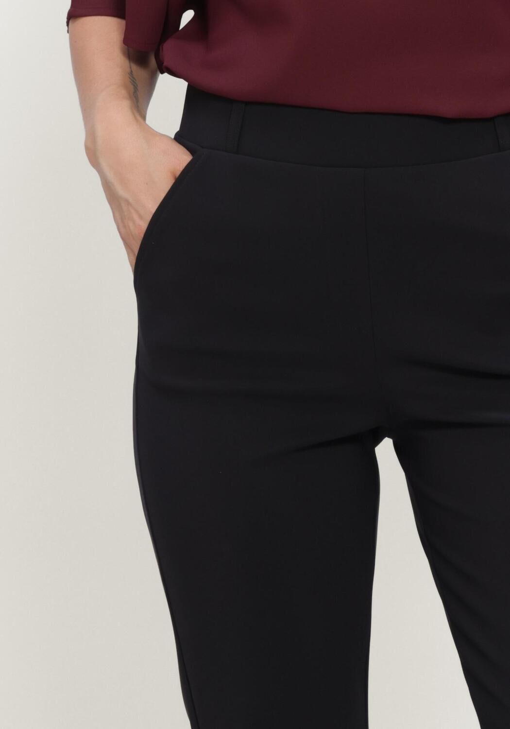 Zwarte STUDIO ANNELOES Pantalon Flair winter bonded trousers - large