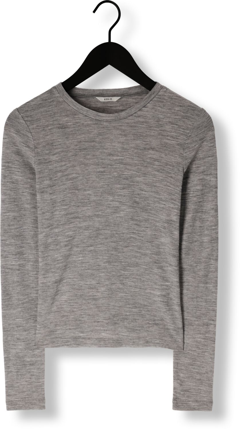 ENVII Dames Tops & T-shirts Enanna Ls O-n Tee 7226 Grijs