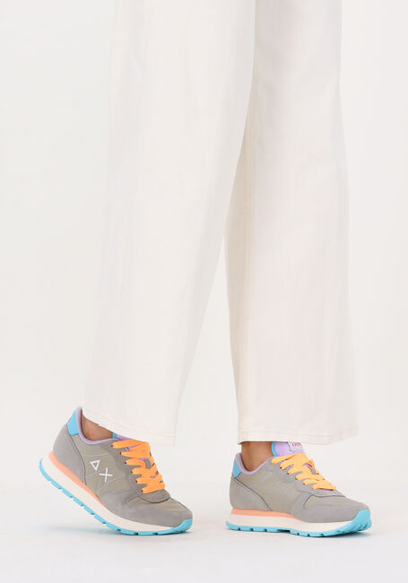 Grijze SUN68 Lage sneakers ALLY SOLID NYLON - large