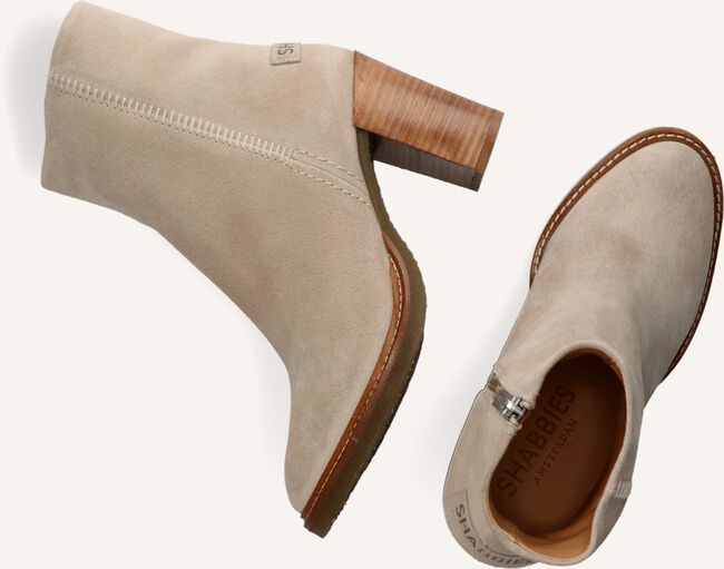 Grijze SHABBIES Enkellaarsjes 183020189 Grijze SHABBIES Enkellaarsjes 183020189 - large