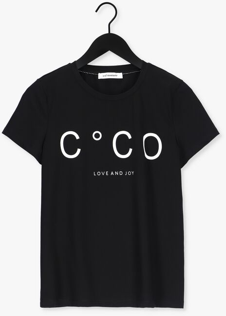 Zwarte CO'COUTURE T-shirt COCO SIGNATURE TEE - large