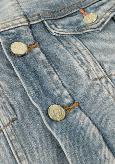 Blauwe SCOTCH & SODA Spijkerjas DENIM TRUCKER JACKET - large
