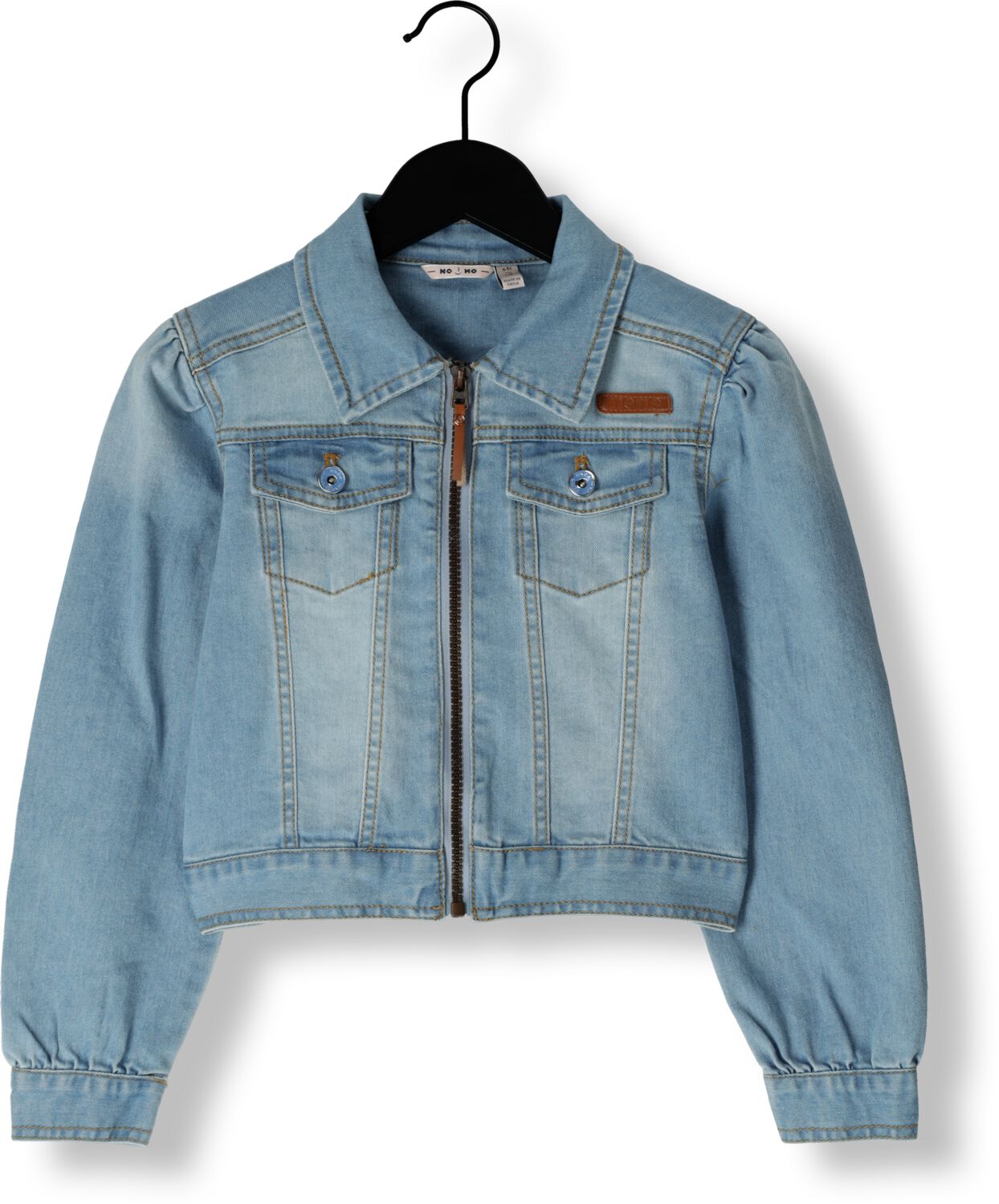 NONO Meisjes Jassen Donet Denim Jacket Lichtblauw