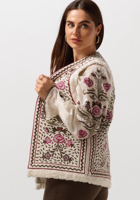 Multi SUMMUM Gilet GILET EMBROIDERED VELOURS - large