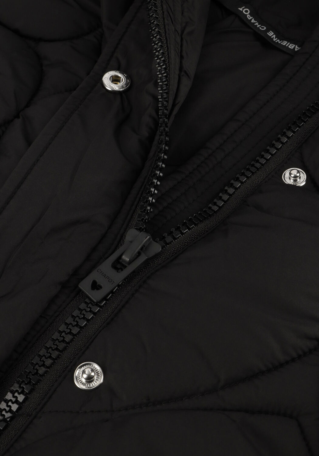 Zwarte FABIENNE CHAPOT Gewatteerde jas PRISCA PUFFER - large