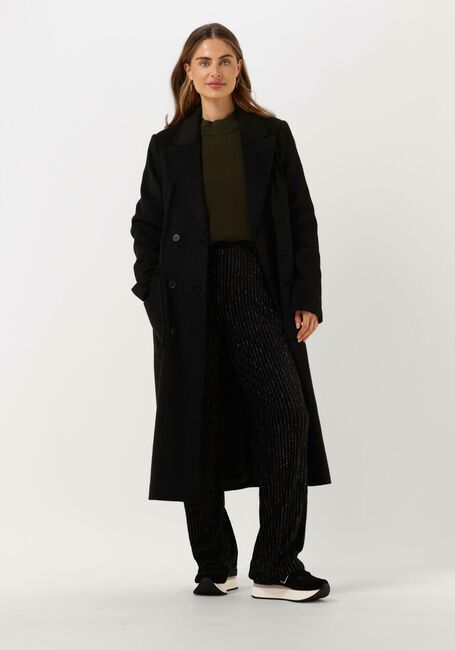 Zwarte SELECTED FEMME Mantel KATRINE WOOL COAT - large