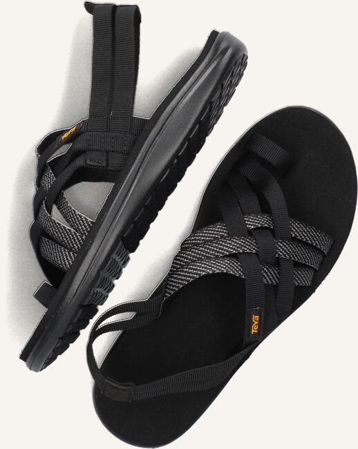 Zwarte TEVA Platte sandalen W VOYA STRAPPY Zwarte TEVA Platte sandalen W VOYA STRAPPY - large